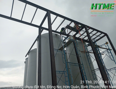 LẮP ĐẶT KẾT CẤU THÉP BÌNH PHƯỚC