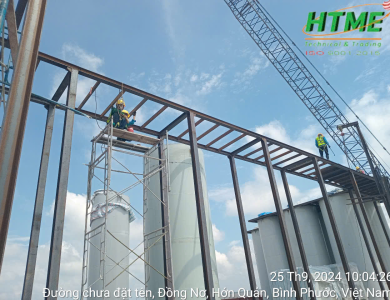 LẮP ĐẶT KẾT CẤU THÉP BÌNH PHƯỚC