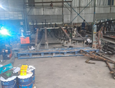 THI CÔNG LẮP GHÉP NHÀ THI ĐẤU
